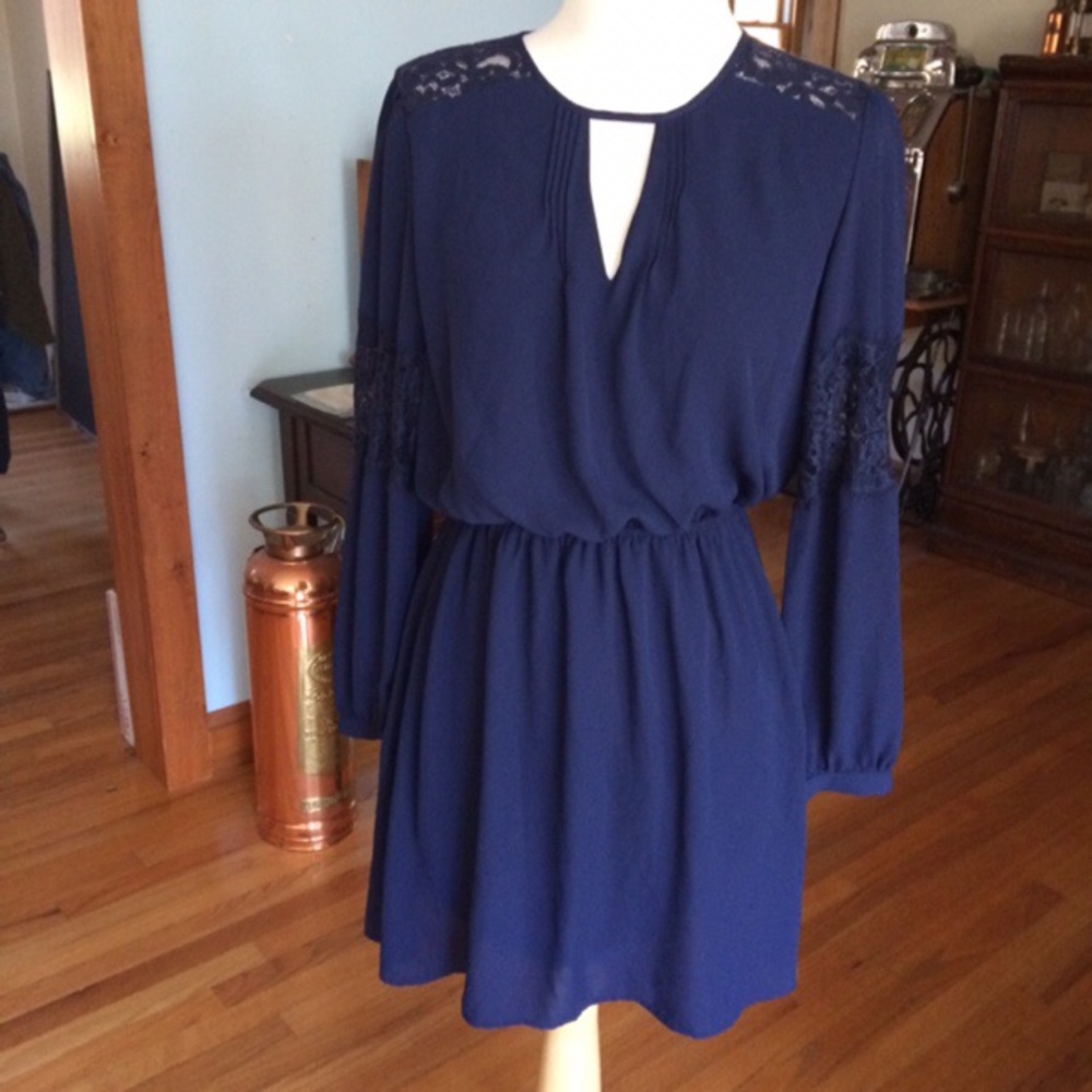 Express cinch waist midi dress